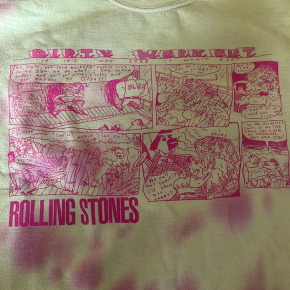 Urban Outfitters Rolling Stones tie dye sweatshirt - Picture 2 of 3